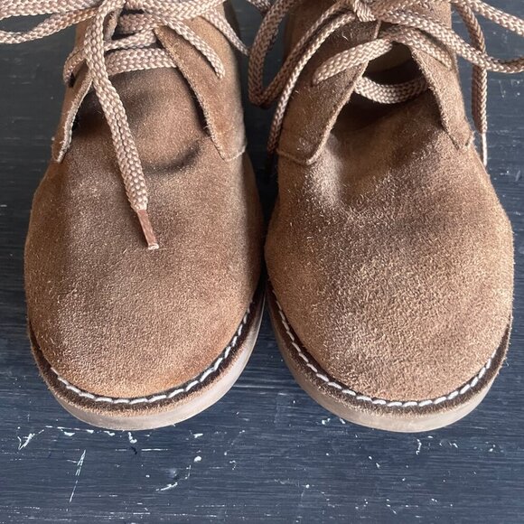 Crewcuts 1990 MacAlister Brown Suede Lace Up Boots - Picture 3 of 10